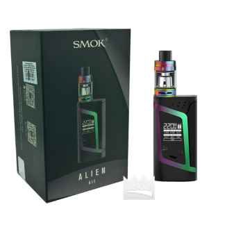 Smok Alien 220W TFV8 Baby Beast Startet Kit Black 7 Color
