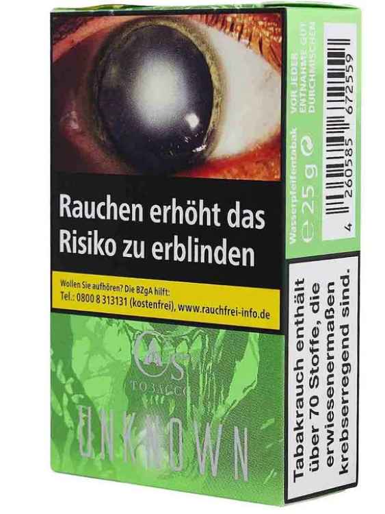Unknown 25 gramm by Os Tabacco 