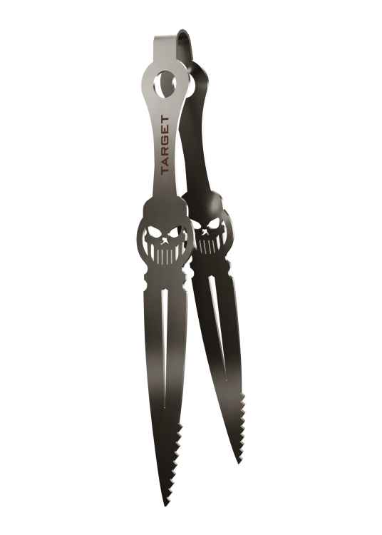 Target Zange Skull 23cm Kohlezange