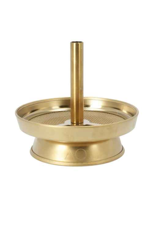 AO Strainer Kaminaufsatz Edelstahl Gold	