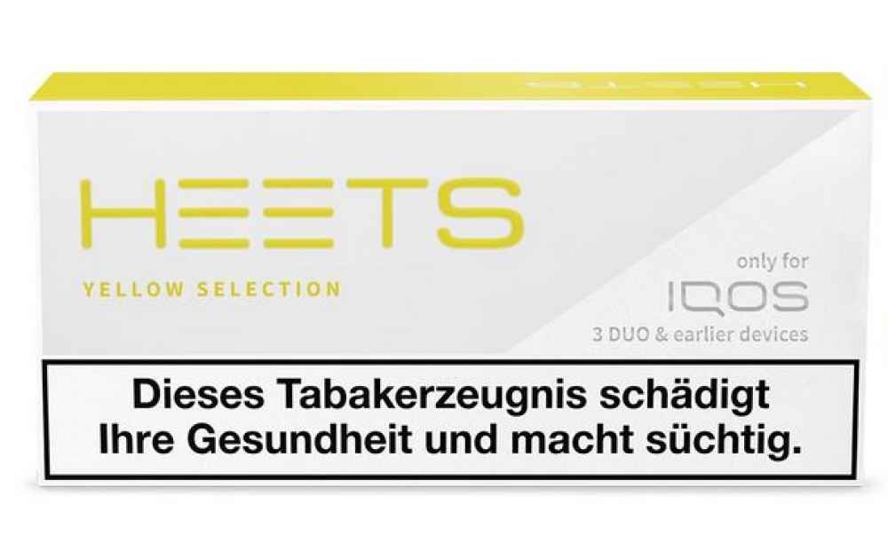 Iqos Heets Yellow Selection Stange 200 Heets