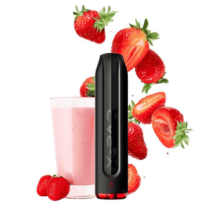 X-Bar 20mg/ml Einweg E-Zigarette Strawberry Milkshake