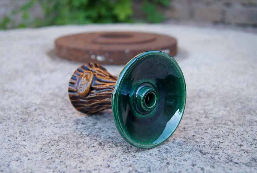Glina Alien Bowl green brown Tree RAR 