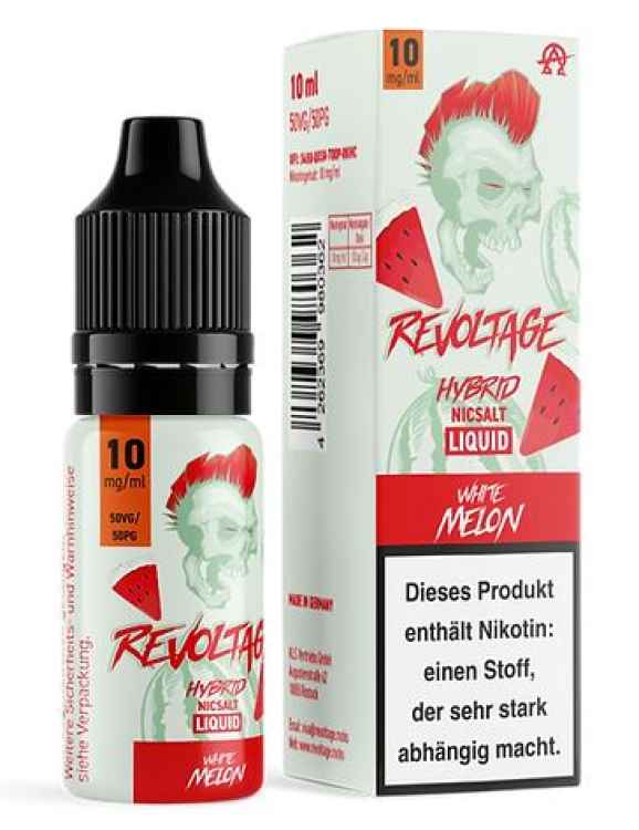 White Melon 10 ml 10 mg/ml Liquid Nikotinsalz by Revoltage