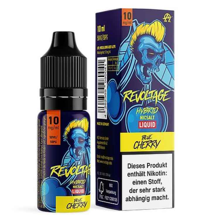 Blue Cherry 10 ml 10 mg/ml Liquid Nikotinsalz by Revoltage