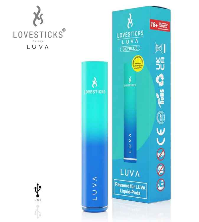 Luva Bassisgerät 400 mAh Skyblue by Lovestick
