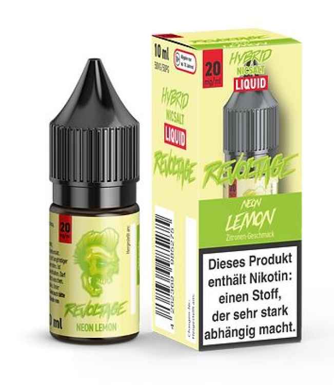 Neon Lemon 10 ml 20 mg/ml Liquid Nikotinsalz by Revoltage