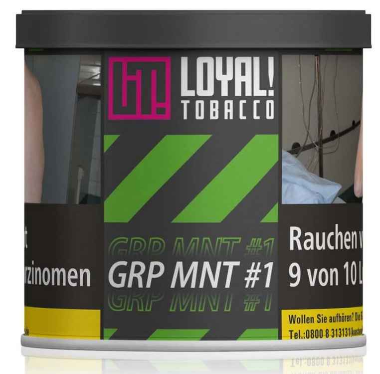 Grp Mnt #1 200 gramm Tabak by Loyal
