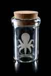 Octopus Glasbehälter für Tabakaufbewahrung 135 ml Tabakdose
