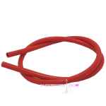 Silikonschlauch lebensmittelecht vollfarbig rot 150 cm