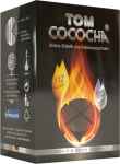 Tom Cococha silber Naturkohle 1kg / 112 Stück 48 x 22 mm Rundkohle