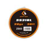 GeekVape Wickeldraht SS316L 28ga 30ft ZS03