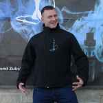 Wasserpfeifen-King Softshelljacke Herren L